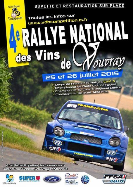 Affiche vouvray 2015