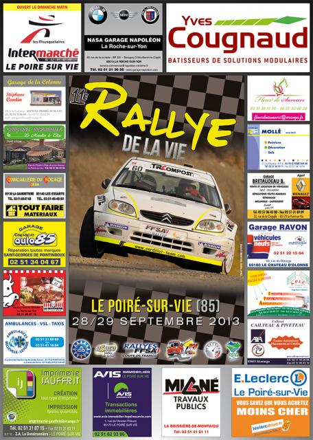 Affiche rallye 2013 1