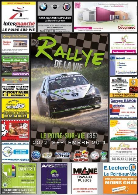 Affiche rallye 2014